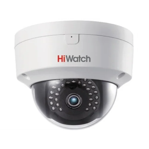 Внутренняя купольная IP-камера DS-I452S (2.8mm), 4Мп, 2.8мм, ИК до 30м, DWDR, microSD до 128Гб, DC12В/PoE, IK10, встр. микр. и динамик